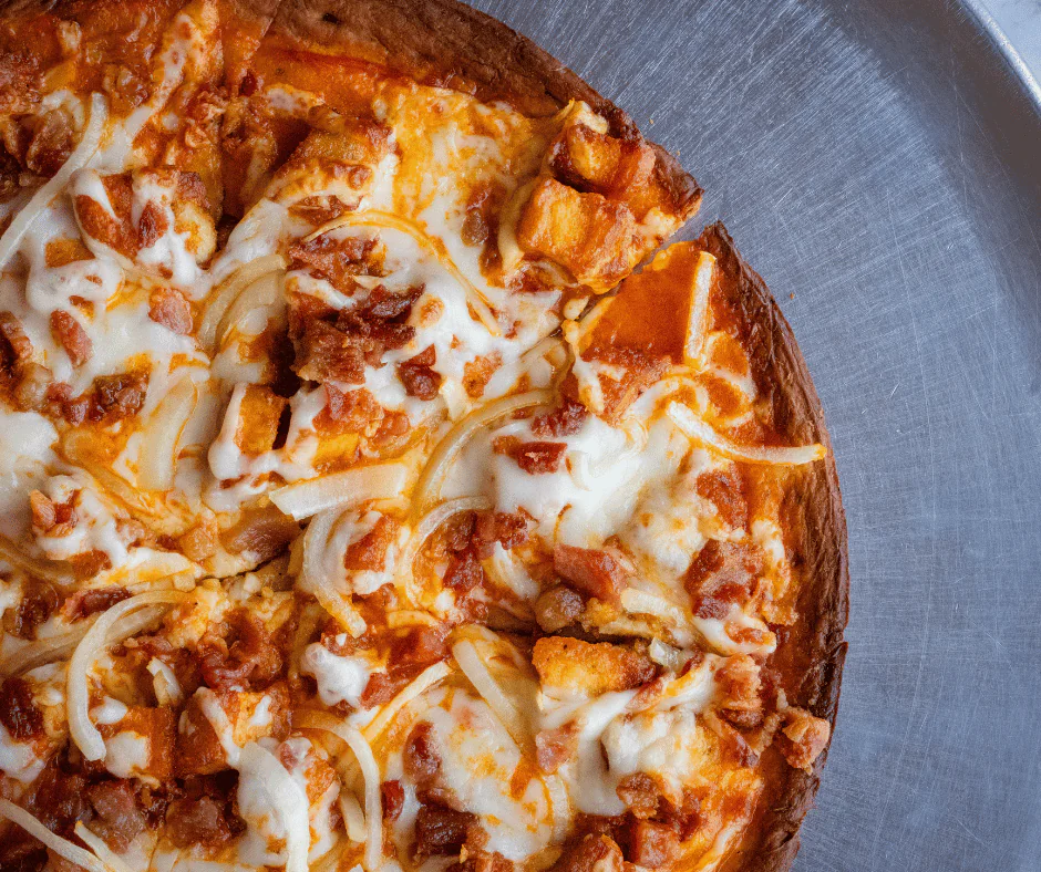 pizza with cauliflower crust